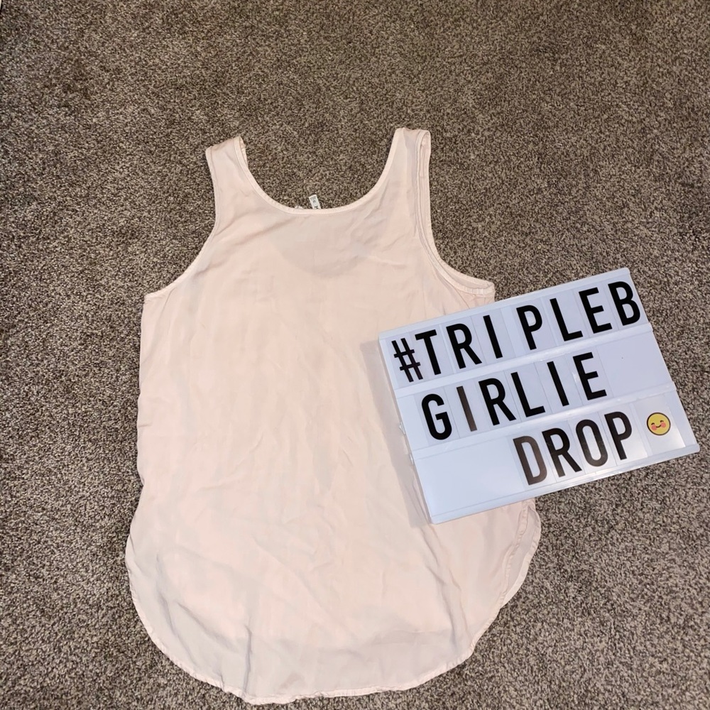High/Low Taupe Tank - Picture 2 of 2